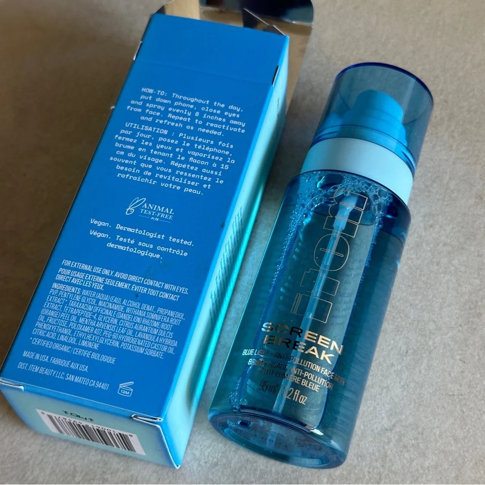 ITEM Beauty Screen Break Blue Light + Anti-Pollution Face Mist - Refreshing